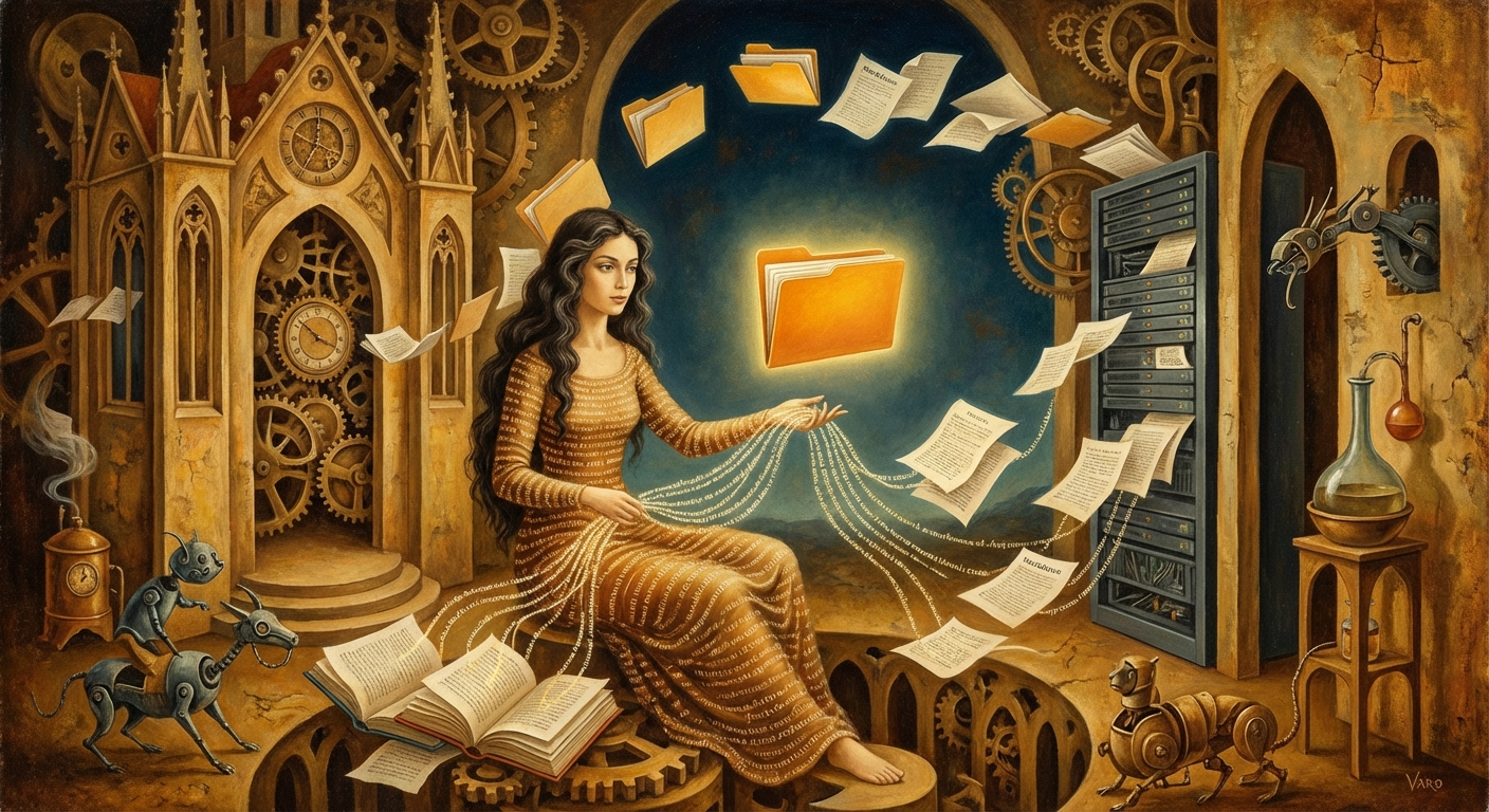 Rebuilding from files — the cathedral of memory